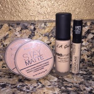 L.A. Girl, Catrice, & Rimmel makeup